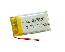 30mAH-500mAH - 250mAH锂聚合物电池