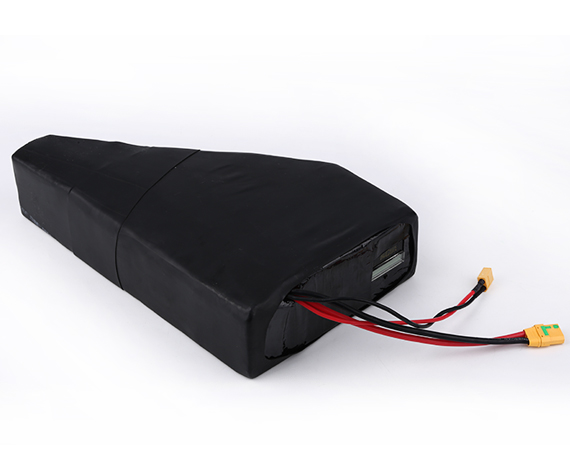 可充电三角形锂离子电动车电池52V 20Ah电动自行车电池组