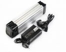 48V Ebike Battery - 13S5P 18650电池48v 17Ah电动自行车电池，配有SILVER FISH SF-I外壳