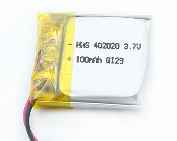 HHS 3.7V 120mAh 402020电池锂聚合物可充电中置MP3 GPS