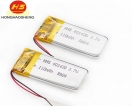 30mAH-500mAH - 深圳鸿昊升电401430 3.7V 110mah聚合物电池 摄像笔电池智能手环锂电池